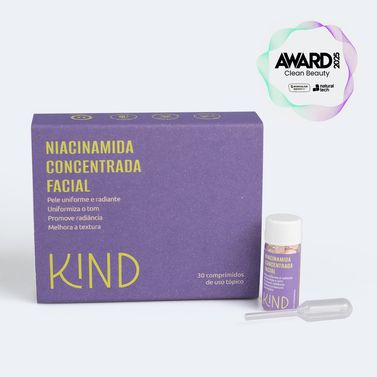 Niacinamida Concentrada Facial - 30 Comprimidos